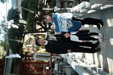 田村神社でお宮参り